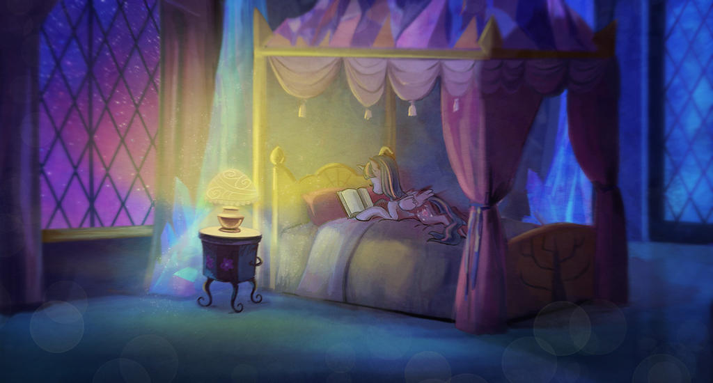 Reading. by CosmicUnicorn
