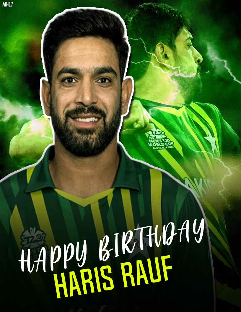 Harius Rauf Haris Rauf Poster by Moizussainbalti on DeviantArt