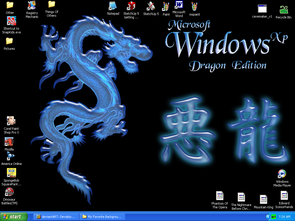 Windows Xp Dbz Dragon Wallpapers For Windows Xp