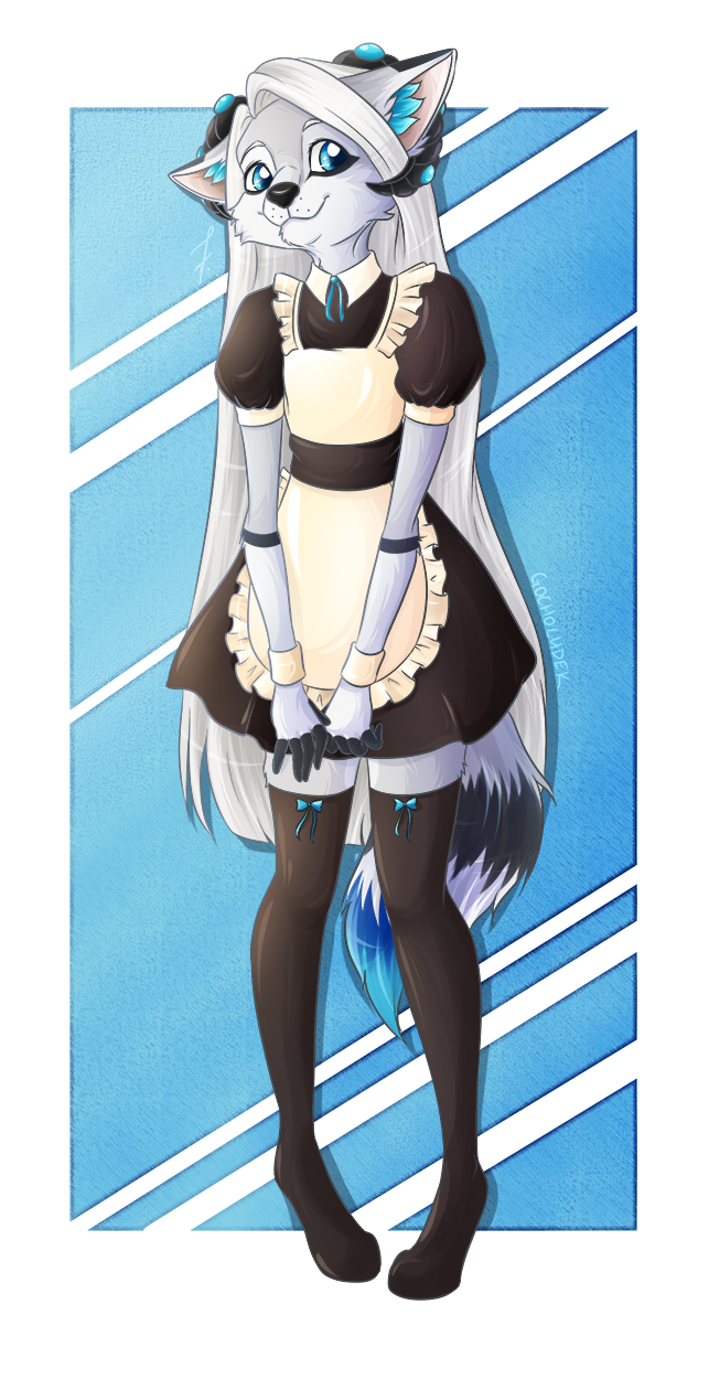 [COM] YCH meido anthro