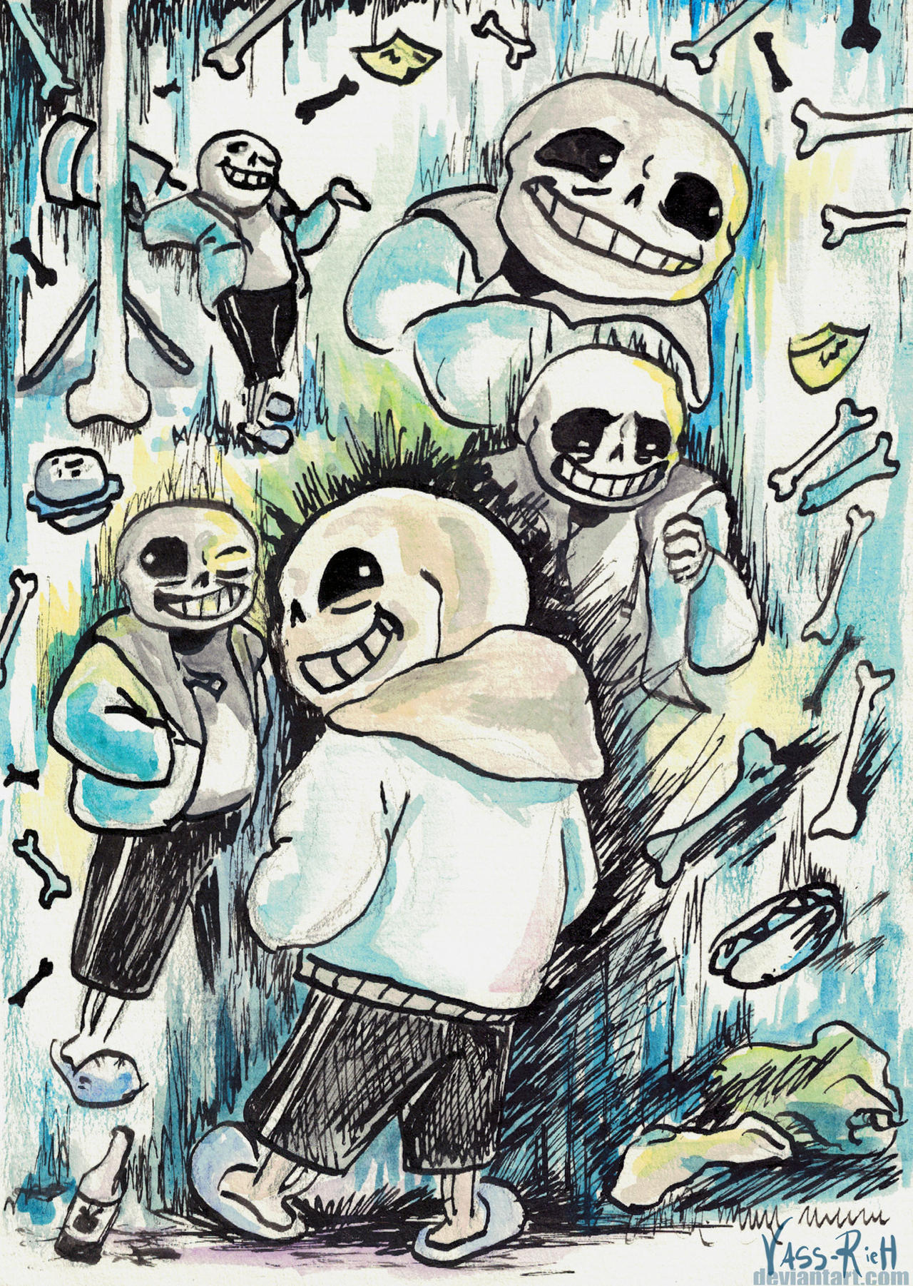 the song that might play when you fight snas by Vass-RieH on DeviantArt