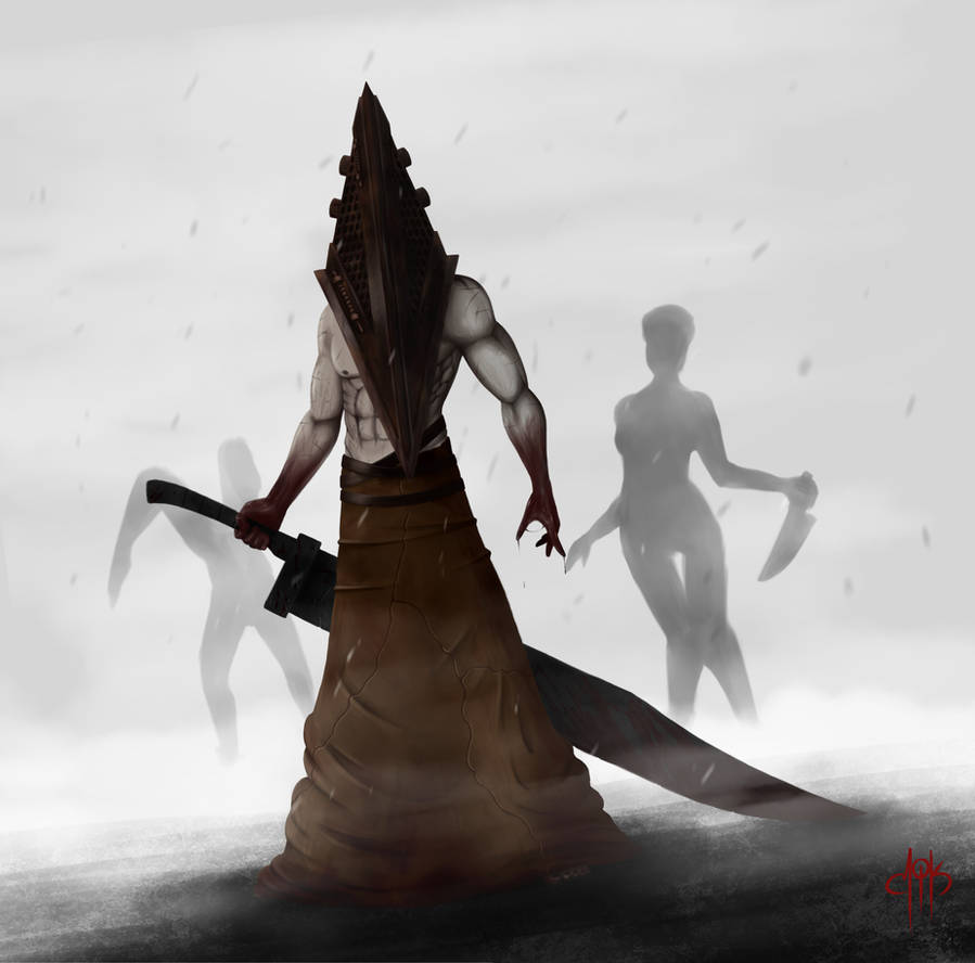Pyramid Head. Silent Hill 2 fanart by RedBast on DeviantArt