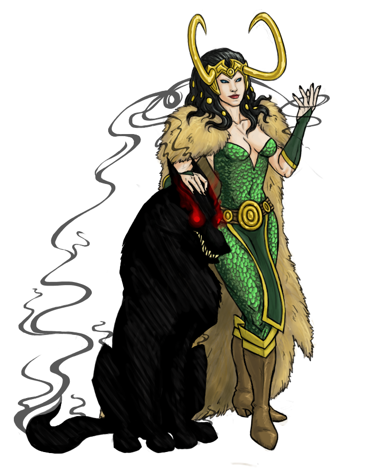 Lady Loki by sparkyHERO on DeviantArt