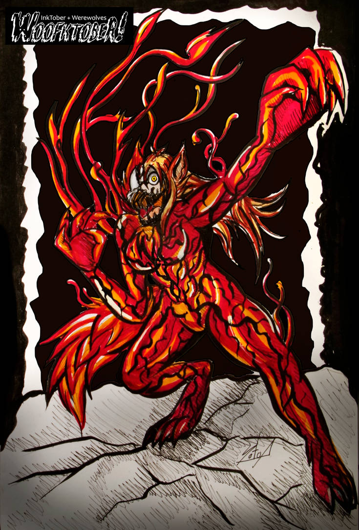 Werewolf Day Woofktober (inktober + werewolves) Day 2: Villain by LuCIoos on DeviantArt