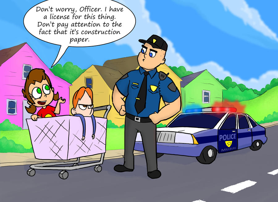 Pulled Over by EarthVStheDerek on DeviantArt