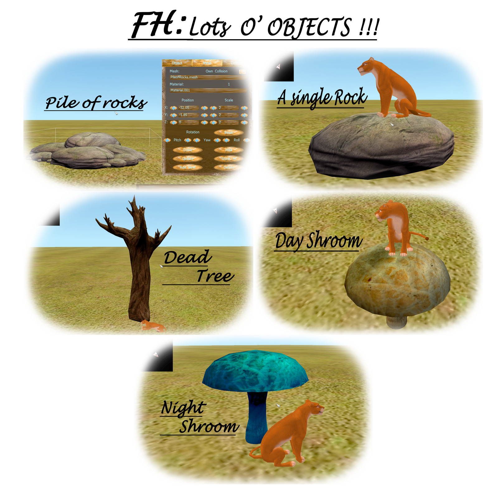 Feral Heart: Lots of Objects