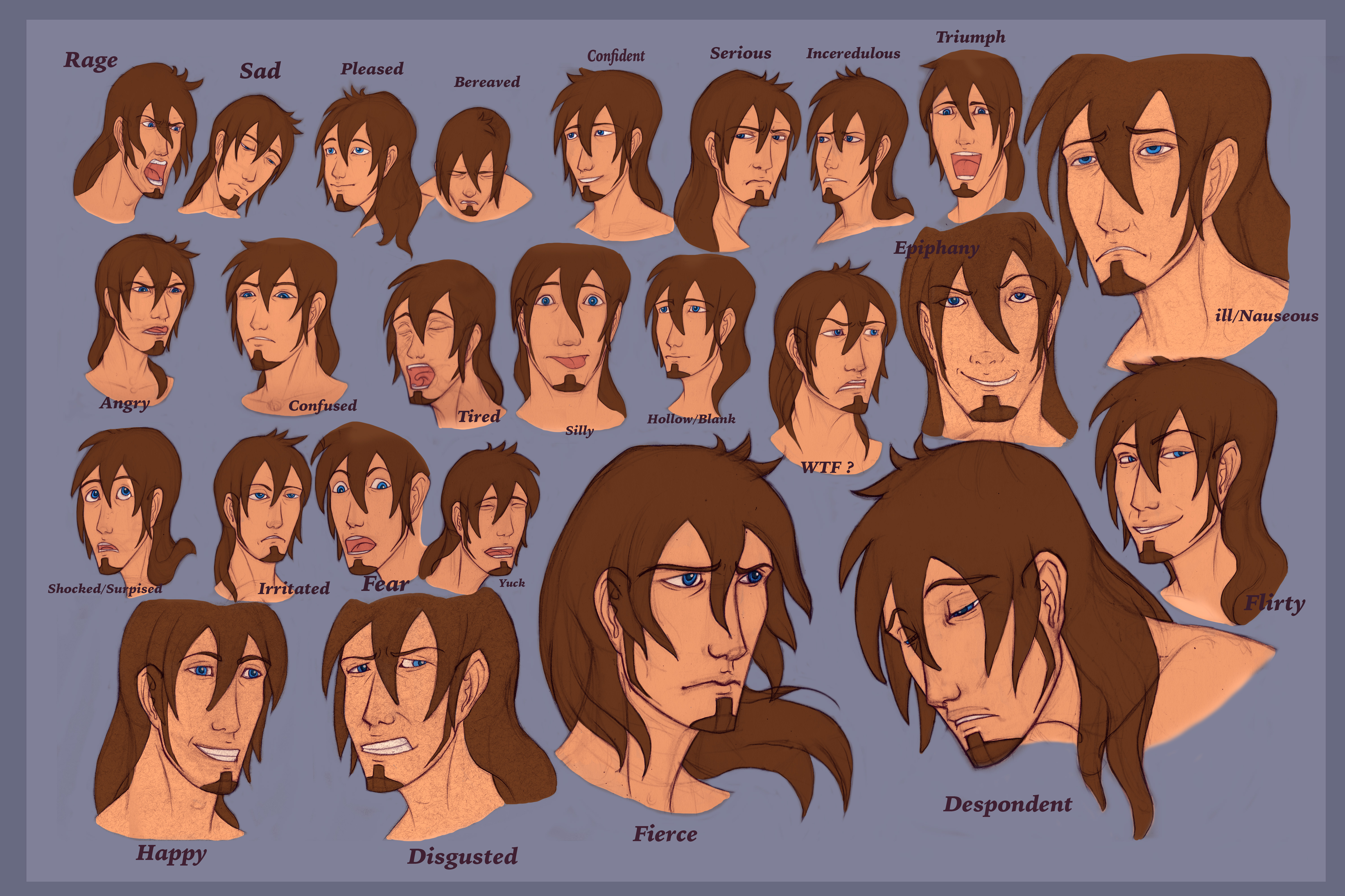 OC - Robby Vayne: Expressions