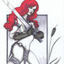 .Red.Sonja.Con sketch