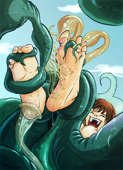 Tentacles/F ● Extreme Tickling ● Feet and Upper Body.