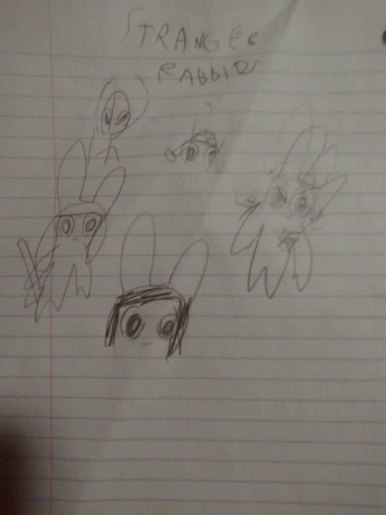 Deviantart Sad Rabbids Stranger Rabbids by b13ABC on DeviantArt
