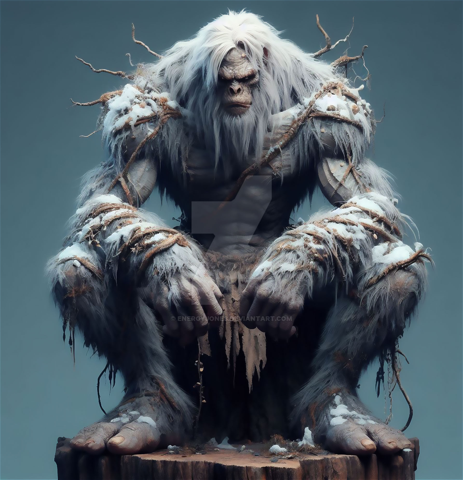 Yeti by EnergyJones on DeviantArt