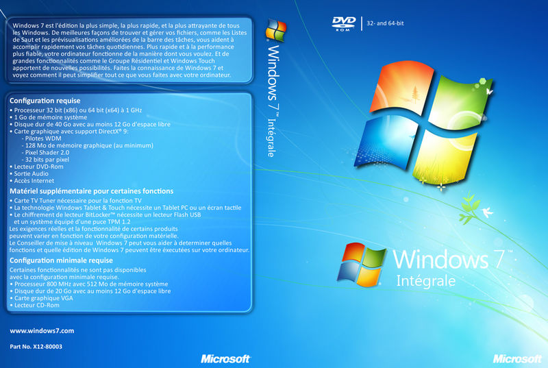 Windows 7 Integrale Cover