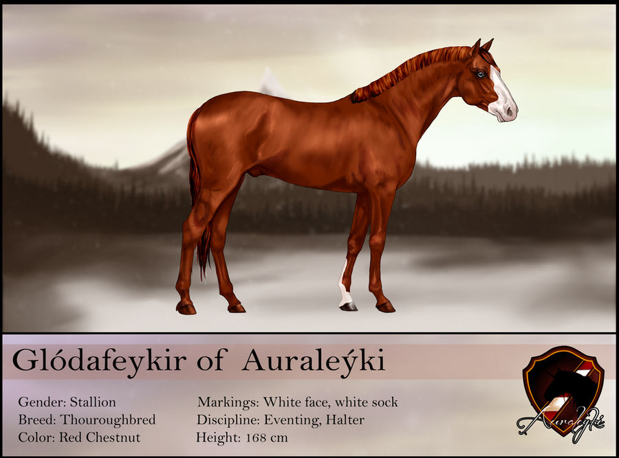 Glodafeykir reference sheet SOLD