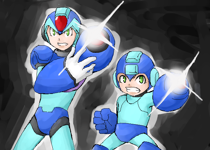 Mega Man! X! BUSTER!