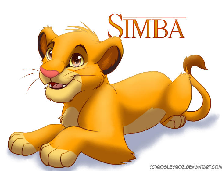 Simba Cub by BosleyBoz on DeviantArt
