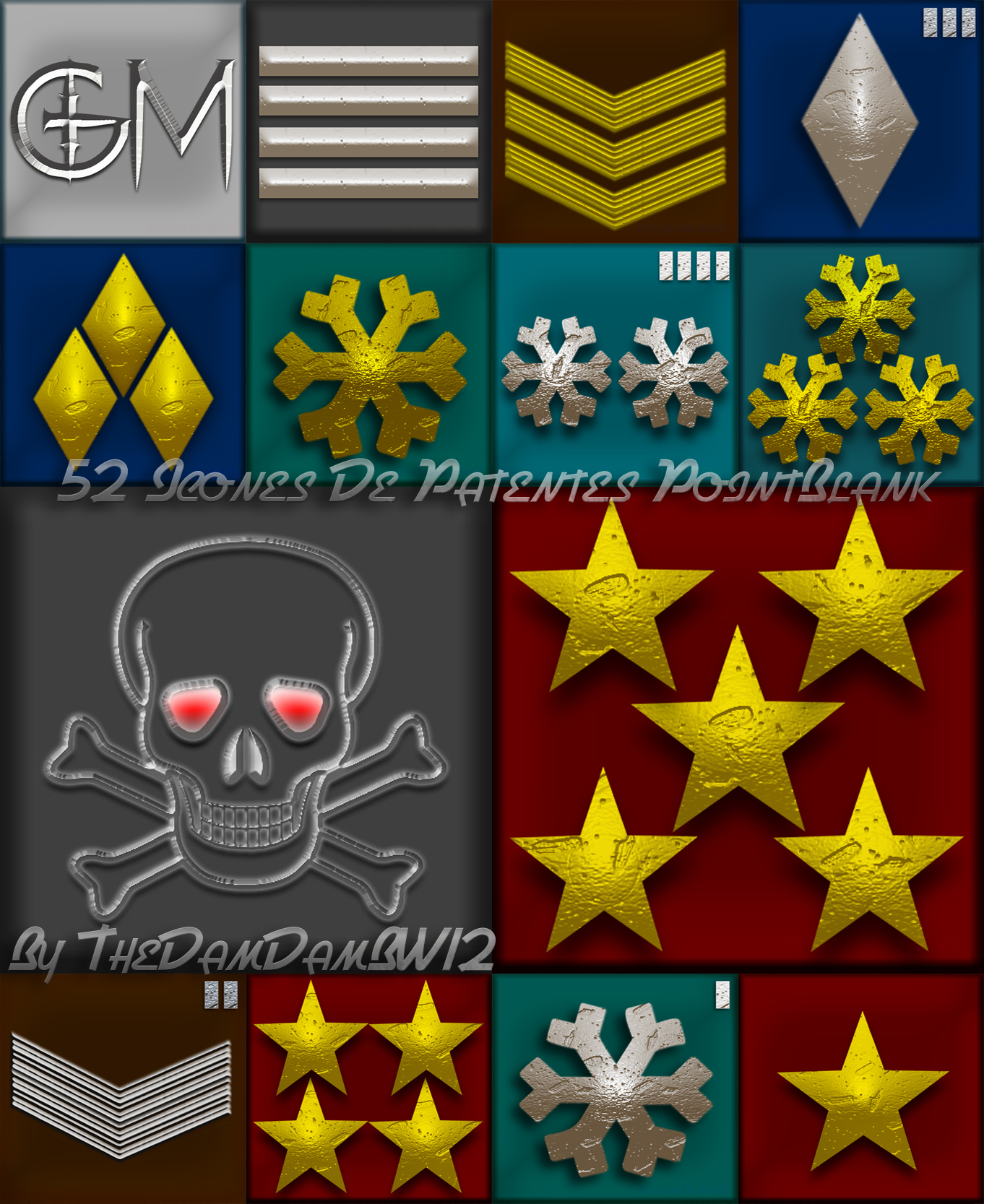 52 Icones Patentes PointBlank by TheDamDamBW12