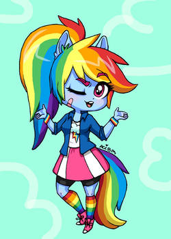 Rainbow Danger Dash - MLP Equestria Girls