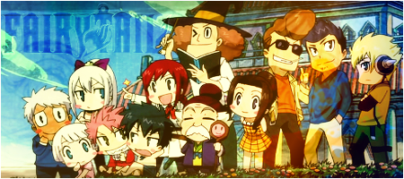 Fairy Tail Chibi Banner