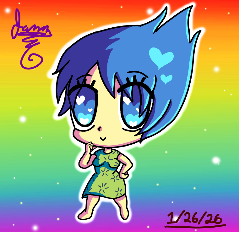 Inside Out January Joy (Inside Out) (Jan 2026) by SparklyQueenCupcake on DeviantArt