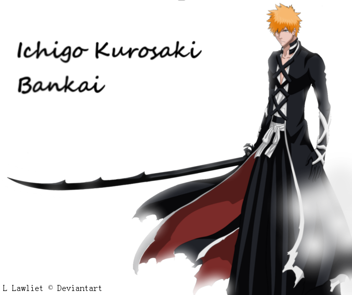 Anime lye kurosaki ichigo fullbring new look bankai cosplay