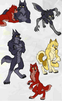 werewolf Practice Scrap
