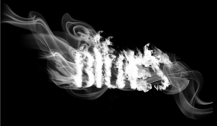 smoke font