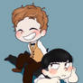 .:Newt and Credence:.
