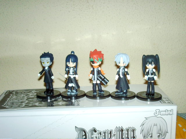 My figures of D gray man