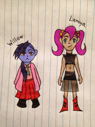 Lamya and Willow