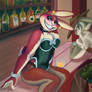 The Madame and Old Hare