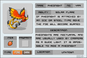 Fakemon - Pheonight