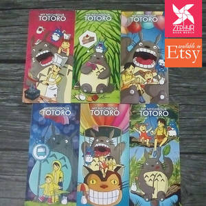 printed bookmark set of fanart My Neighbour Totoro