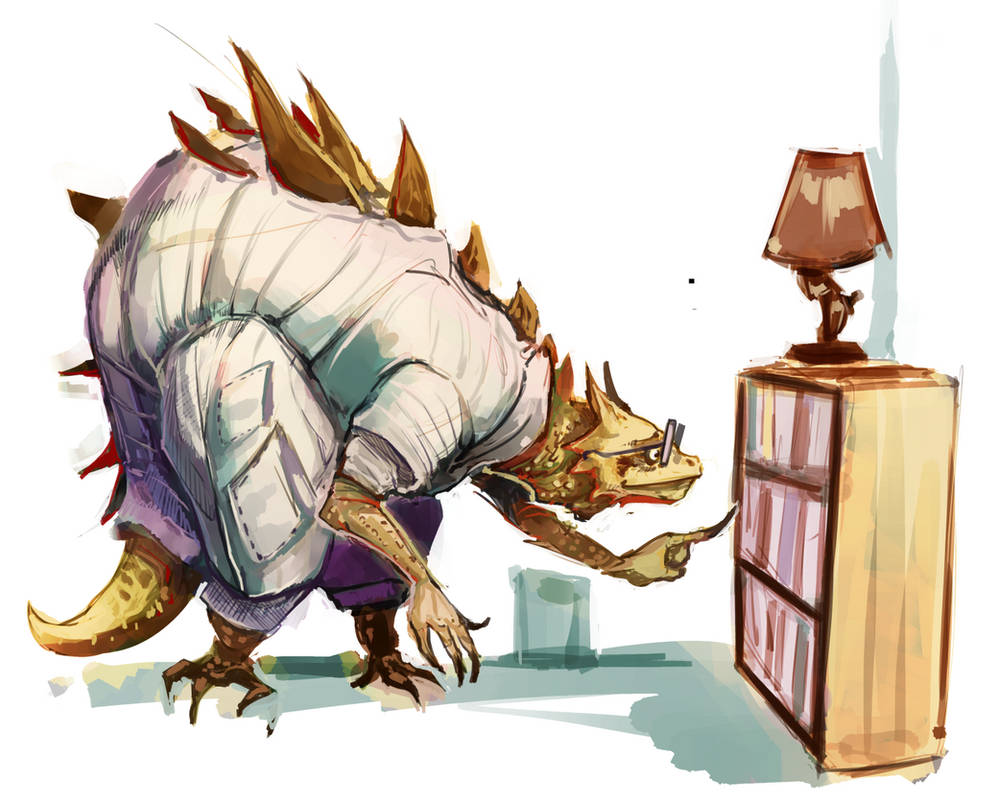 Alphys by kvernikovskiy on DeviantArt