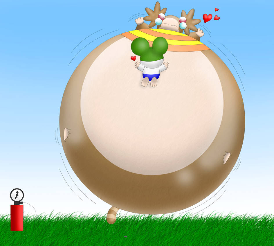 Inflated Yanyan 3 by Estelarbunny on DeviantArt