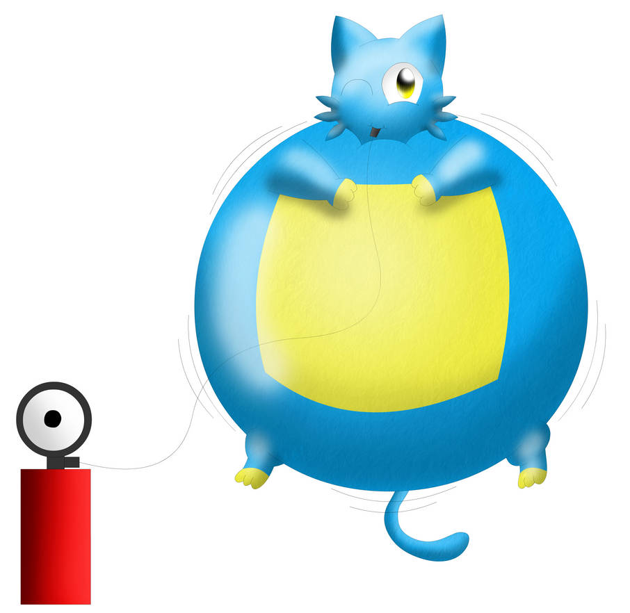 (old)Inflated female cat Voltecher by Finalbossdarlalton on DeviantArt