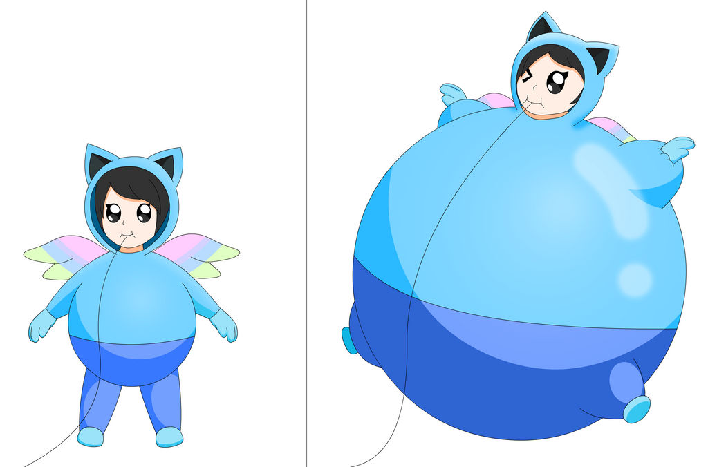Fairy Inflation Galaxie Fairy wants to be inflated bigger part2 by Estelarbunny on ...