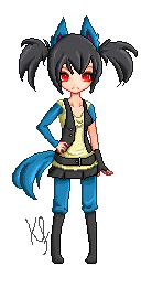 Lucario Pixel Art (Photoshop) by AgentBlazkowicz on DeviantArt