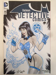 Blue Lantern Zatanna by Daniele Torres