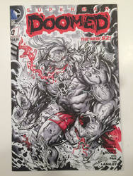 Red Lantern Doomsday by Eric Henson