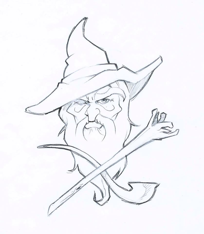 Gandalf Sketch