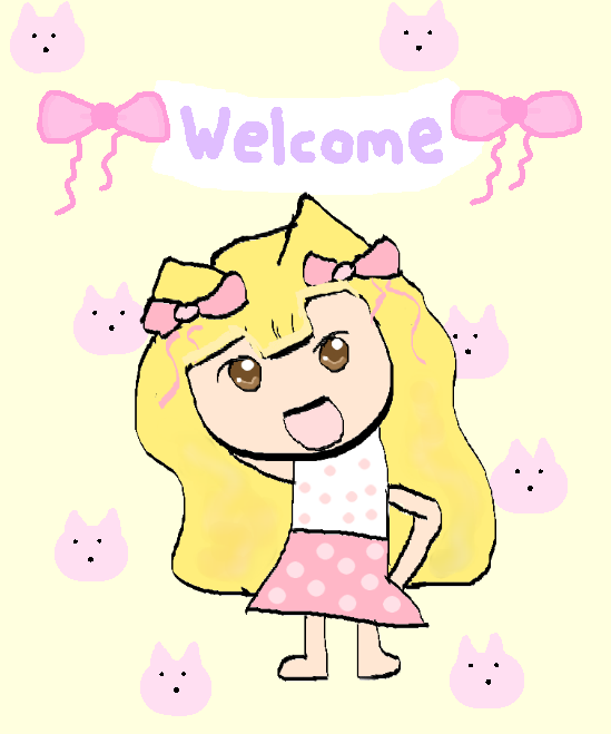 Welcome Chibi by Kitten-BunBun on DeviantArt