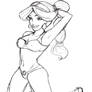 Disney Pinup- Jasmine