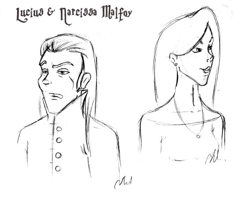 HP- Lucius And Narcissa Malfoy