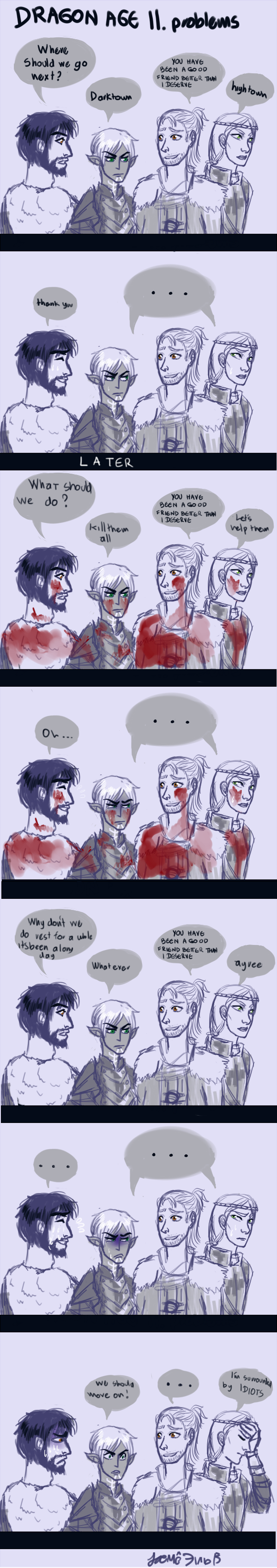 Dragon Age II problems