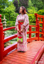 Pink kimono