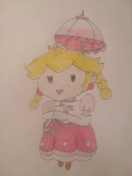 Super Paper Peachette