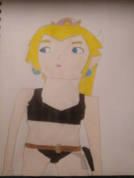Botw Bowsette 3 colored