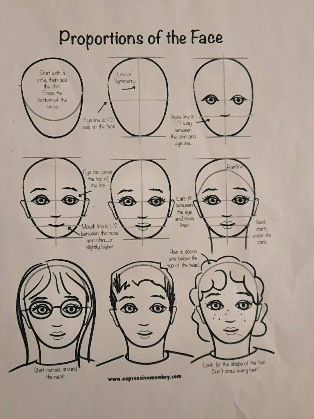 face reference sheet by TGC189 on DeviantArt