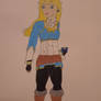 Princess Peach cosplaying as botw Zelda