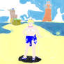 Beach Princess Peach concept